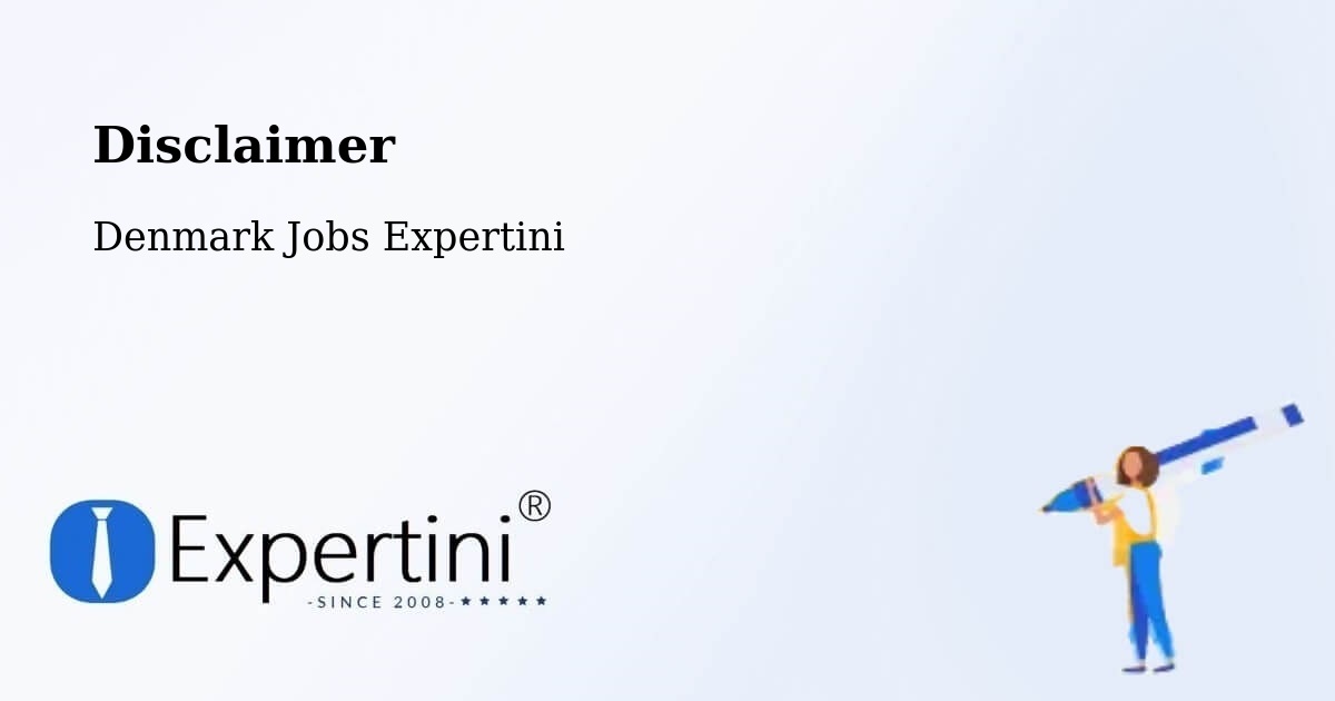 Disclaimer – Slangerup - Denmark Jobs Expertini