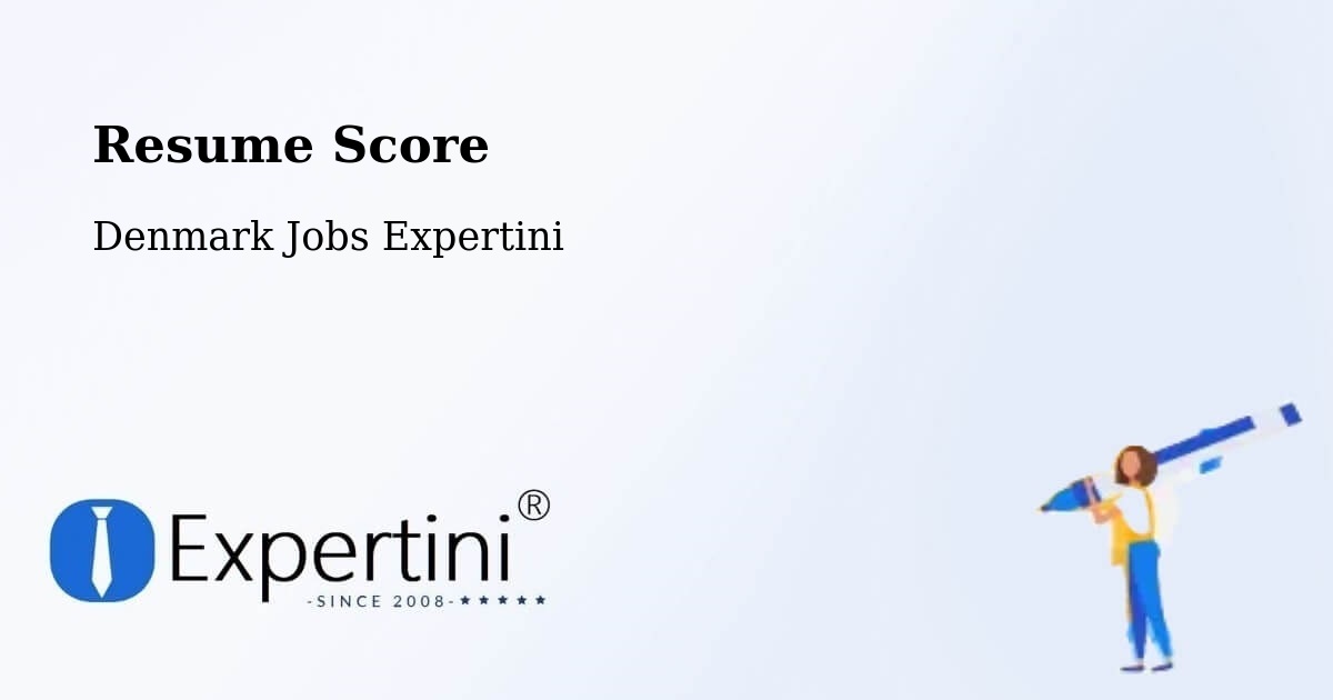 Resume Score & Job Description Match Tool – Slangerup - Denmark Jobs Expertini